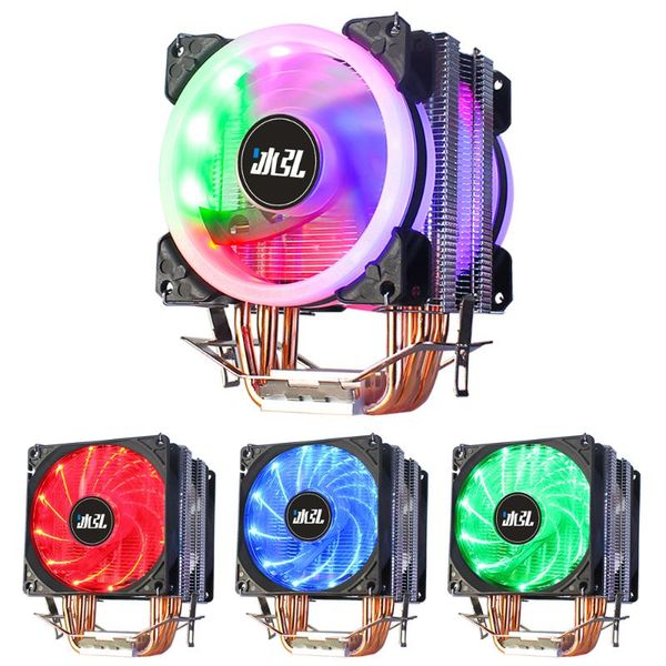 

fans & coolings cpu cooling fan 3pin heatsink 4 heat pipe 12v led rgb for intel lga 775 115x 1356 1366 and amd am3 am2 fm2 plus x79 x99 2011