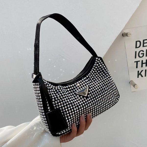 

blingbling pu leather small underarm shoulder bags 2021 women luxury beautiful fashion lady party handbags and purses l003