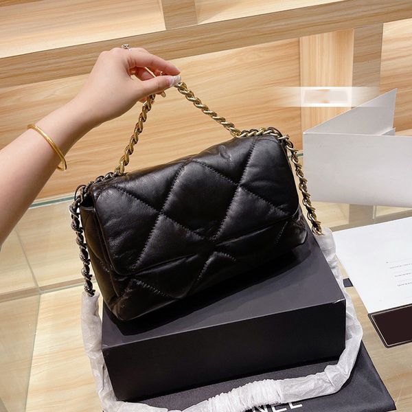 

women 19 series lambskin shoulder bags high_quality fashion classic mini flap cross body soft sheepskin leather luxurys desingers 2021 lady