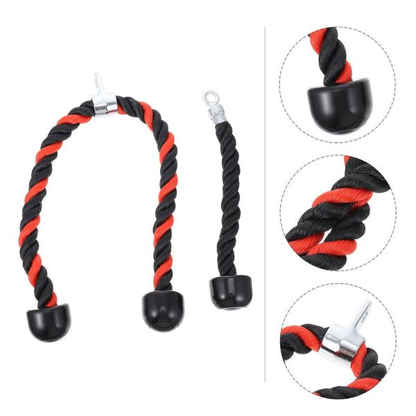 

resistance bands 2pcs muscle training ropes pulling down fitness cables accessories