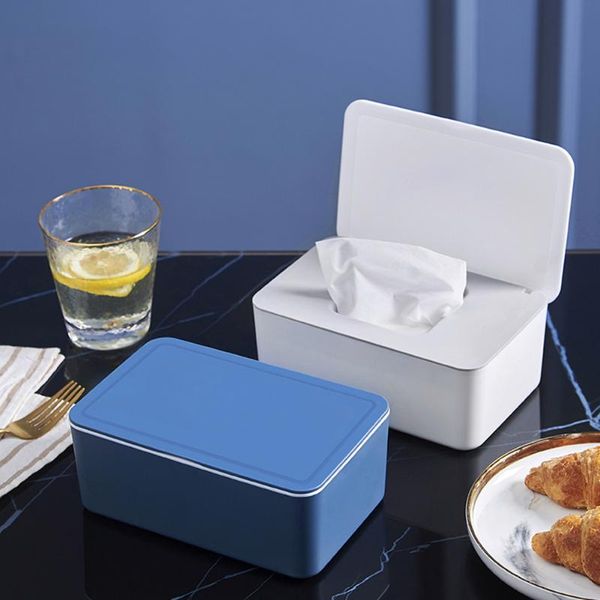 

tissue boxes & napkins face mask with cover multifunctional dustproof storage box wet dispenser holder
