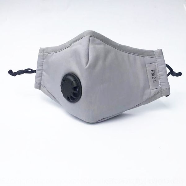 

shx1 blue bean anti haze pm2.5 activated carbon stereo male and female pure cotton breathing valve filter designer masks mask