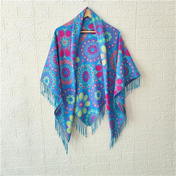 

scarves foulard femme neck wool hijab long winter scarf 2021 women pashmina cashmere shawl, Blue;gray