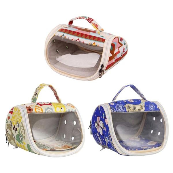 

bird carrier parrot hamster travel bag breathable cockatiel conure outgoing cages
