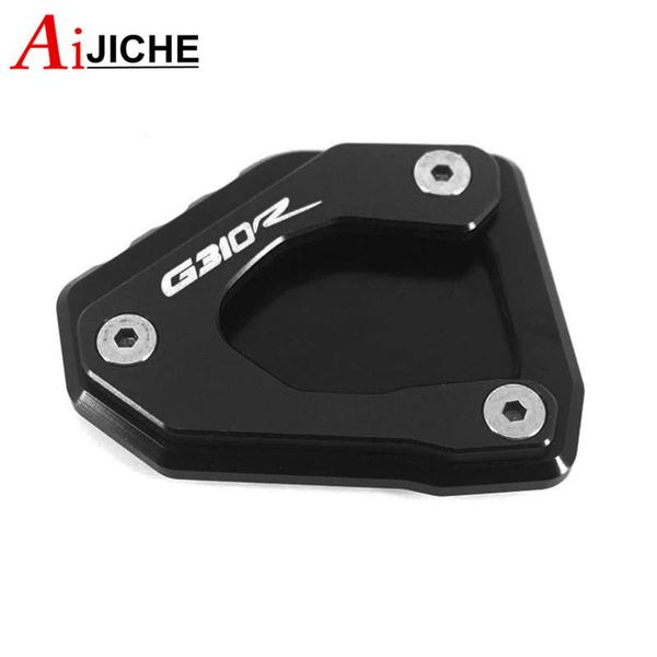 

pedals for g310gs g310r g310 gs r 2021 motorcycle cnc kickstand foot side stand extension pad support plate enlarge