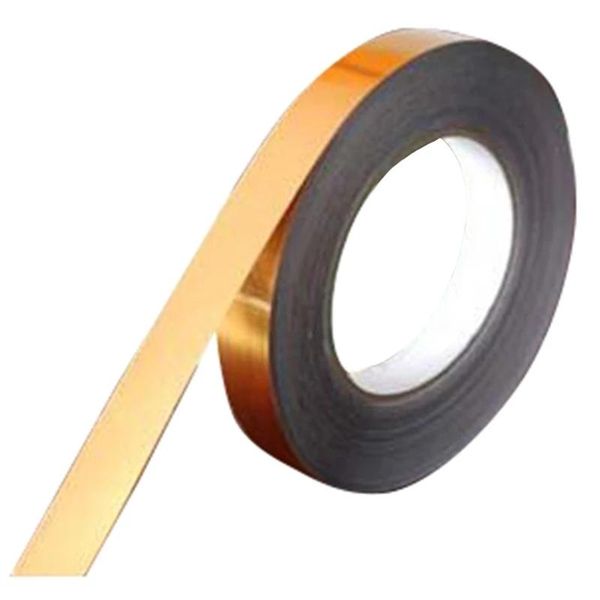 

wall stickers 50 meter gold self-adhesive waterproof tile space sealing tape strip joints beauty decals home dec