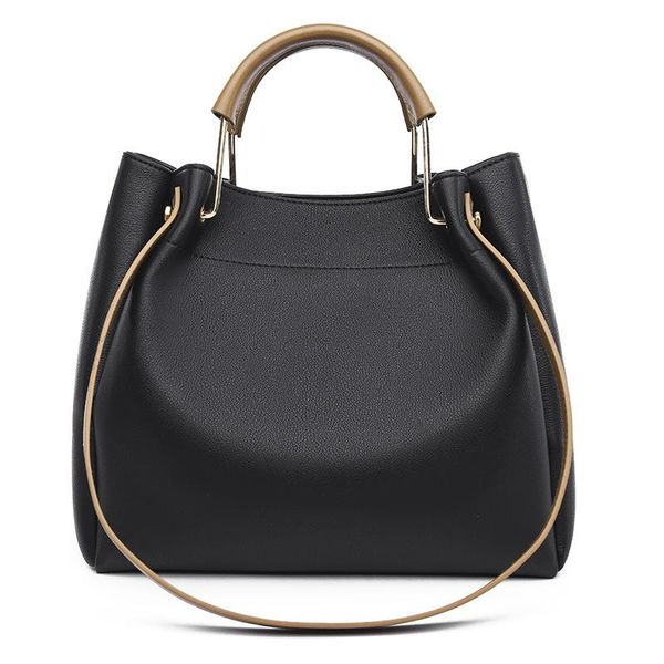

evening bags luxury designer 2021 fashion ladies' hit color large capacity bucket handbag all-match crossbody shoulder bag sac luxe fem
