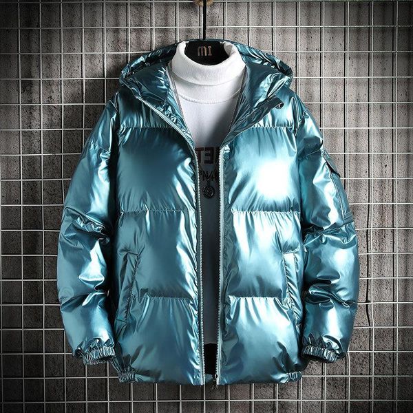 

men's down & parkas 2021 men jacket brand clothing casual warm hooded collar coats winter jackets windbreakers, Black