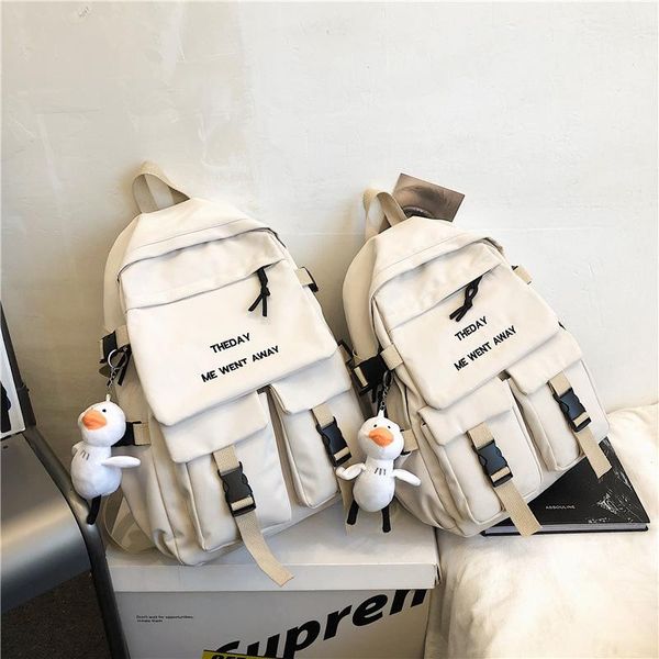 

backpack waterproof men big nylon business travel black rucksack college school bag for teenage girl female mochila