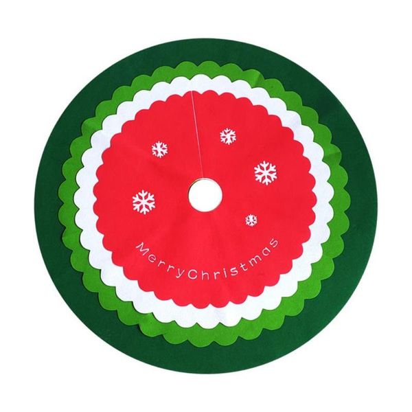 

christmas decorations tree apron skirt cover 100cm mat bottom for indoor outdoor holida