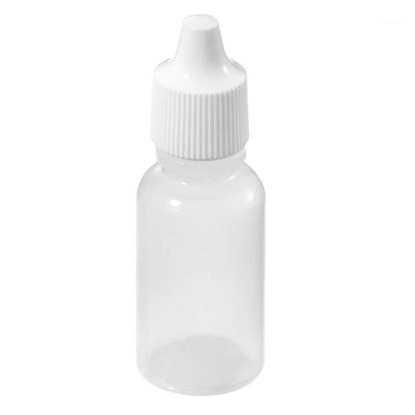 

50pcs empty plastic squeezable dropper bottles (20ml) storage & jars