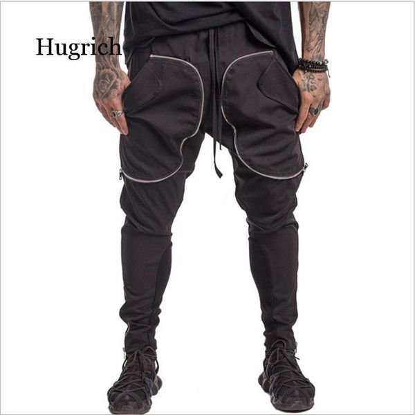 

men pants compresses joggers men's leggings fitness workout sport mascules, Black