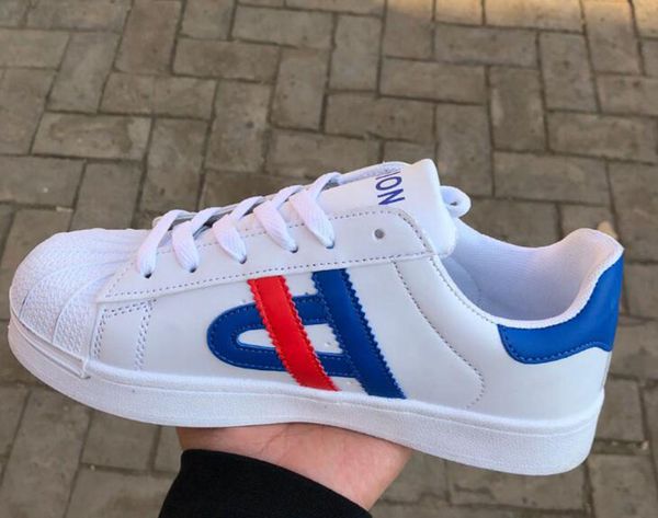 

2021 new fashion spring and autumn men women shoes lace-up casual shoes good quality flats, Black