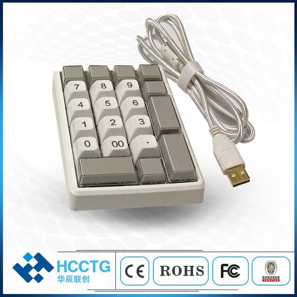 

keyboards 21 key smart numeric mini programmable usb pin pad kb21u
