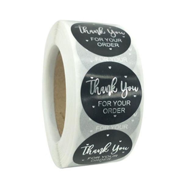 

gift wrap sealing stickers 500pcs thank you love design diary scrapbooking festival birthday party decorations labels