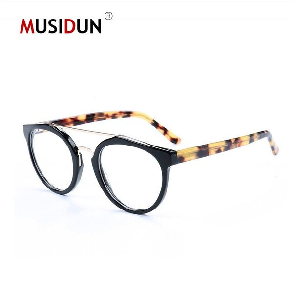 

fashion sunglasses frames 1960's japan handmade italy retro eyeglass full rim acetate vintage glasses eyewear rx able 8097, Black