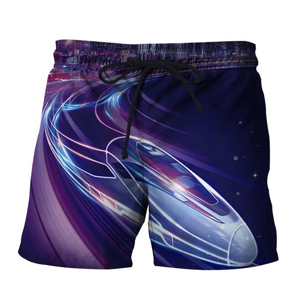 

men's shorts 2021 summer men's 3d printed beach running sports workout for men quick dry training gym athletic, White;black