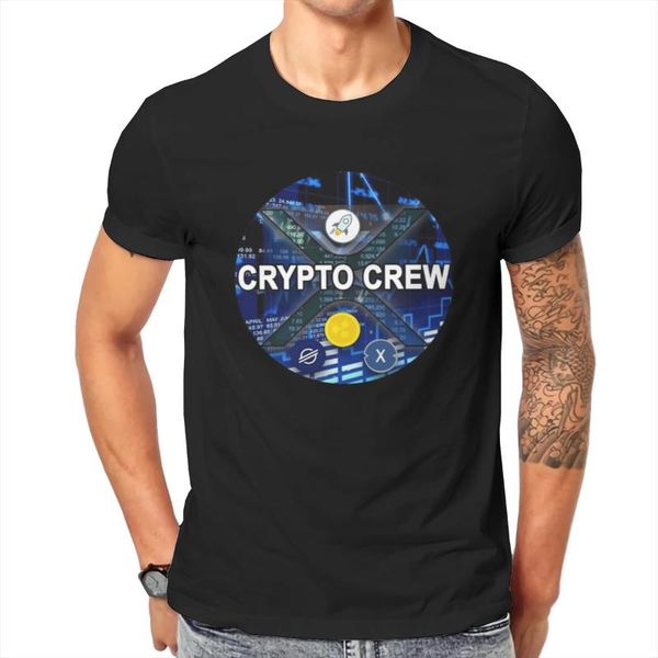 

men's t-shirts men crypto crew anime coin eth novelty classic tshirt, White;black