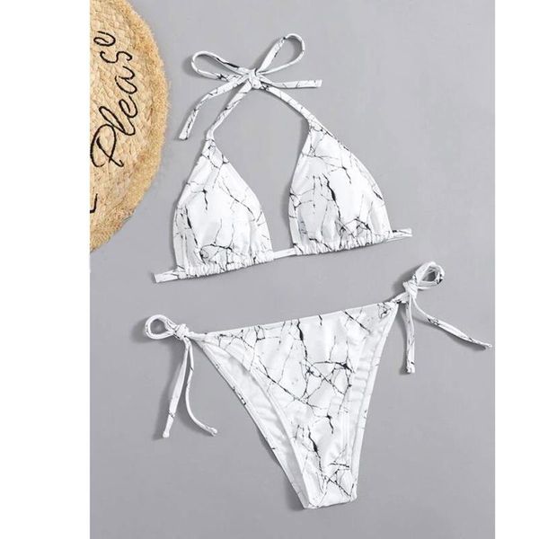 

one-piece suits swimwear woman swimsuit bikini 2021 push up set bathing suit women print beachwear biquini two piece #t2g