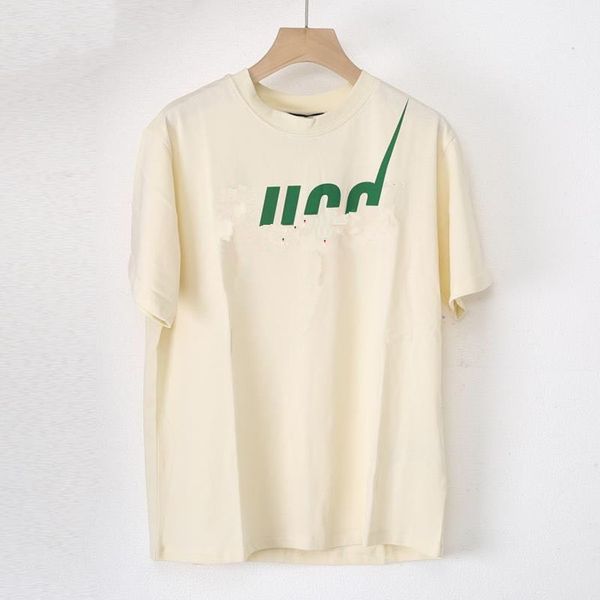 

summer new gu family lightning t-shirt for men and women, White