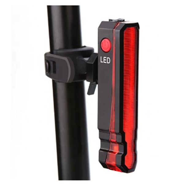 Luci di Emergenza Accessori Biciclette Led Rossi Sicurezza Laser 5 Led Spia Bici