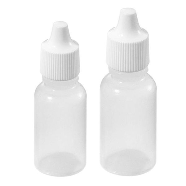 

storage bottles & jars 100pcs empty plastic squeezable dropper (15ml&20ml)