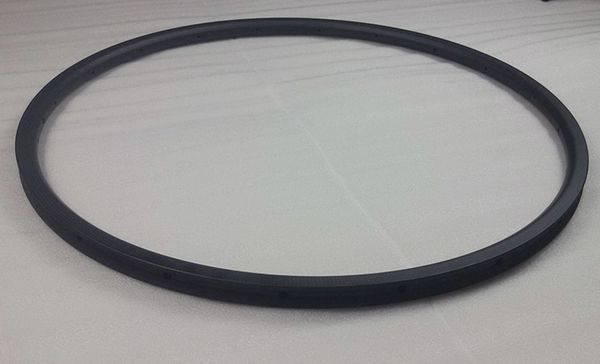 

super light 700c 20mm depth tubular carbon bike rim 23mm wide 20 holes 3k matte surface road bicycle rim with brake track customized ok