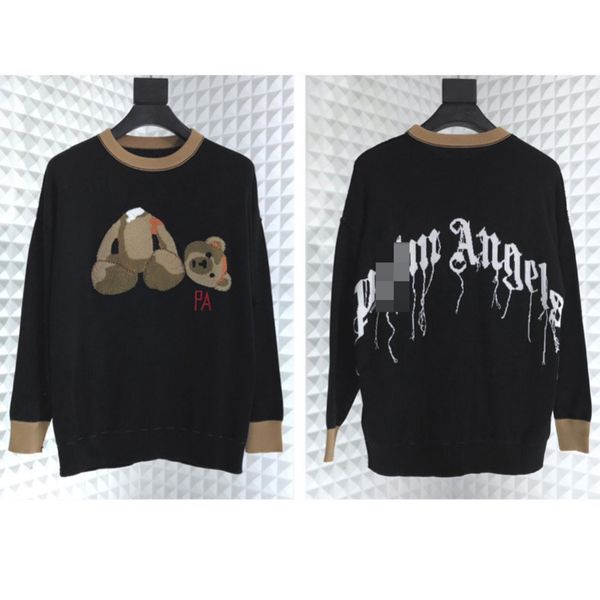 

p/alm p/alm pullover angel pa angel/s cropped bear t-shirt thrg, White;black