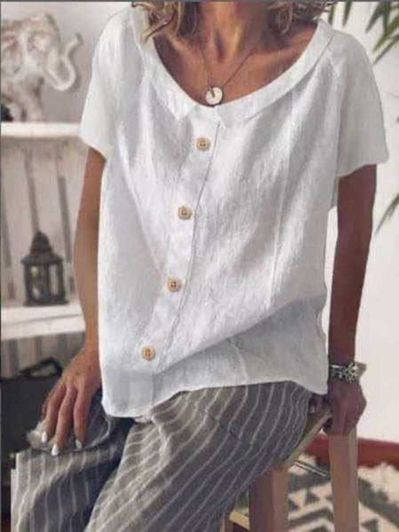 

casual dresses polo collar button for cotton blended shirt and top, Black;gray