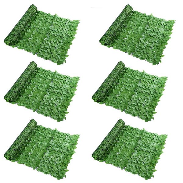 

decorative flowers & wreaths 2/4/6pcs green leaf fake plants artificial leaves and vines outdoor courtyard decoration decorate balconies, co