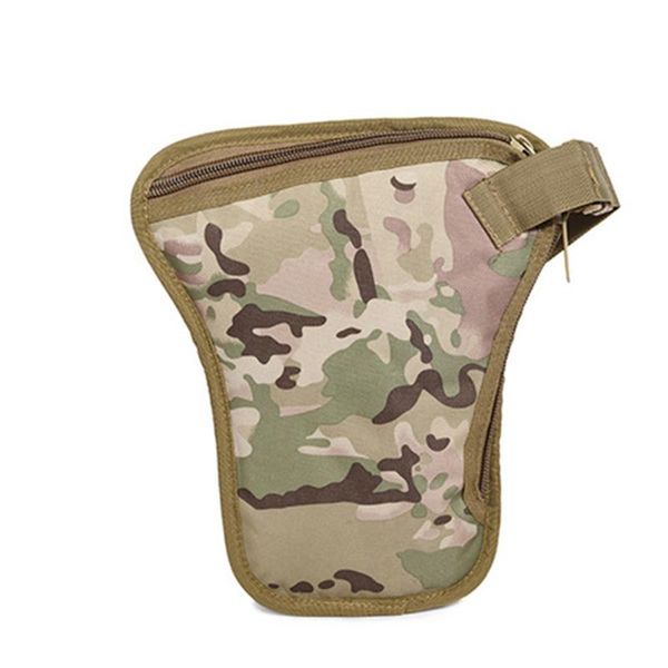 

stuff sacks men women fishing adjustable strap camouflage cycling outdoor waterproof riding zipper waist pack leg bag multifunctional gear