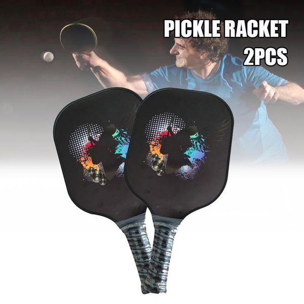 

table tennis raquets pickleball paddle with storage bag carbon fiber lightweight racquet pickle-ball equipment for men women too789