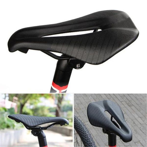 

bike saddles wide mtb mountain bicycle saddle seat for bikes cycling leather hollow cushion road bicicleta men