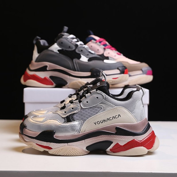 

brand chunky sneakers women platform casual shoes female thick bottom lady trainers woman shoe basket femme sapatos
