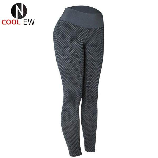 

women's leggings european and american peach hip bodybuilding yoga with high waist elasticity, Black