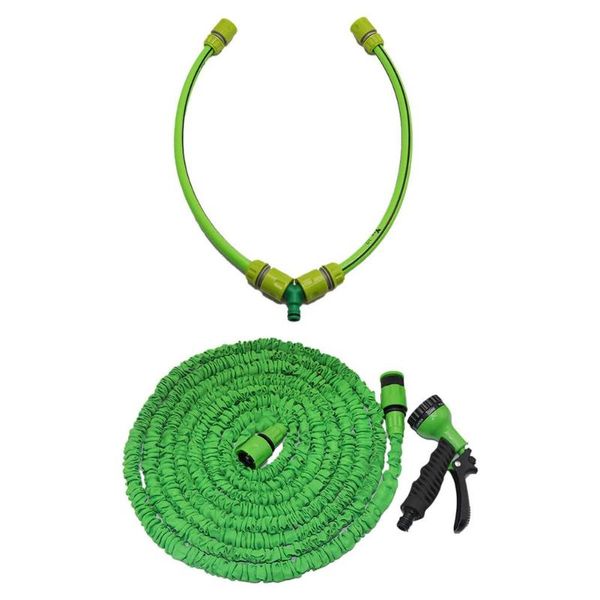 

watering equipments flexible garden hose pipe water with spray gun imitation irrigation high pressure car wash