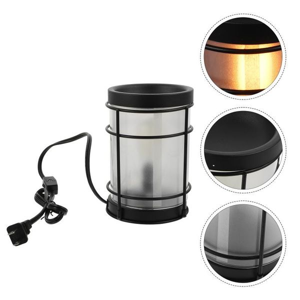 

fragrance lamps 1pc melting wax light ornament ironwork vintage lamp (us plug)