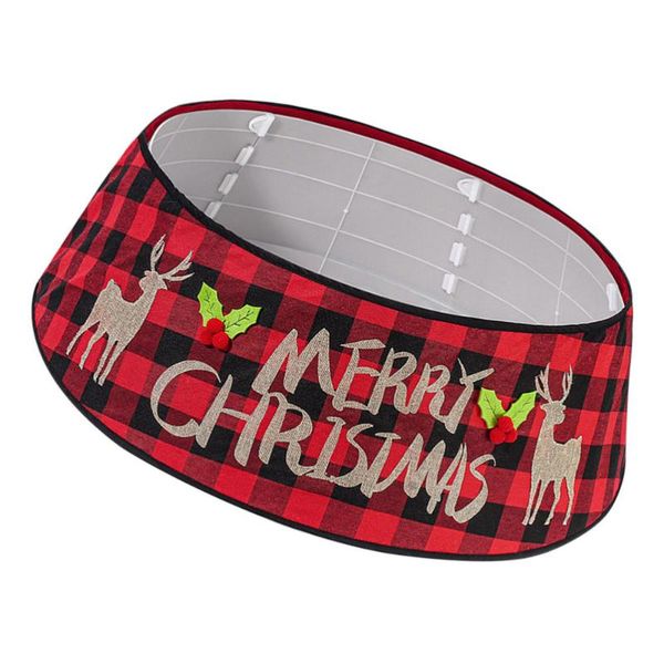 

christmas decorations 1pc tree skirt accessory bottom cover xmas for decor