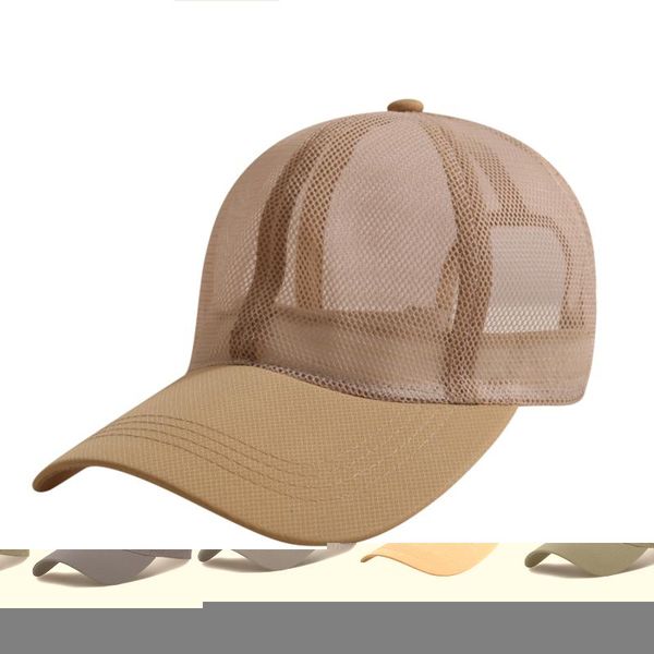 

wide brim hats summer hat full mesh sunhat baseball cap men women hollow out breathable quick dry cooling sunscreen outdoor peaked, Blue;gray