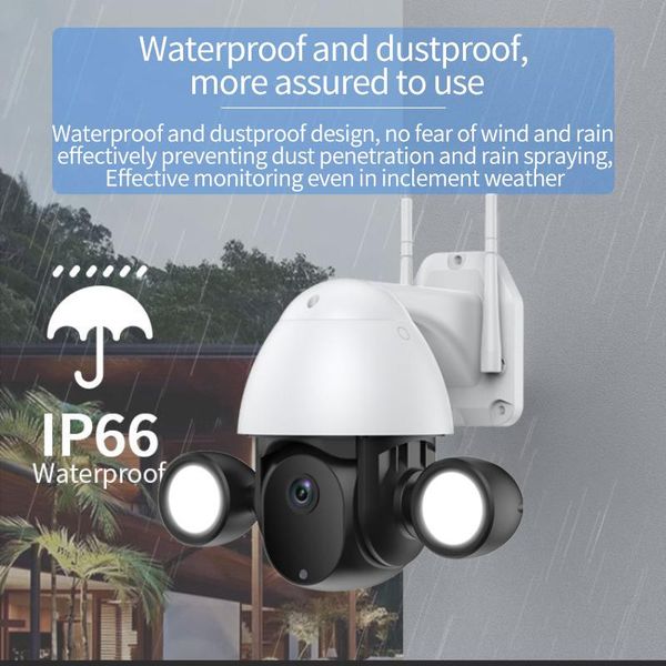 

cameras tuya 1080p ip camera wifi wireless smart home security cam surveillance 2-way audio floodlight garden cctv