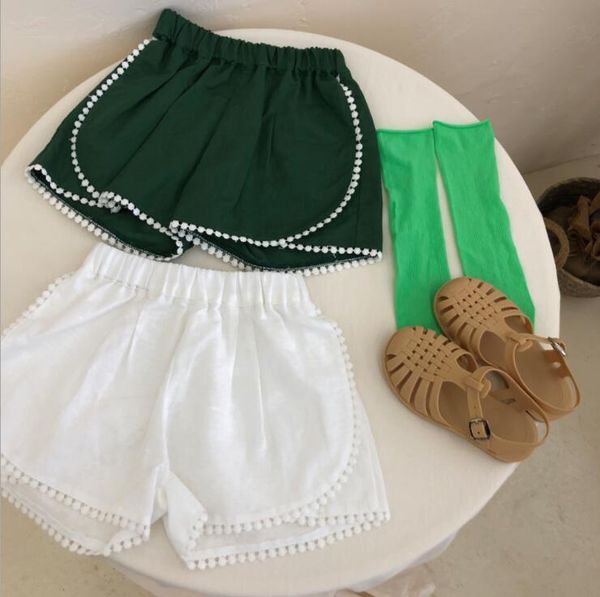 

arrival girls lace shorts summer fashion kids 2-7 years cy217, Black