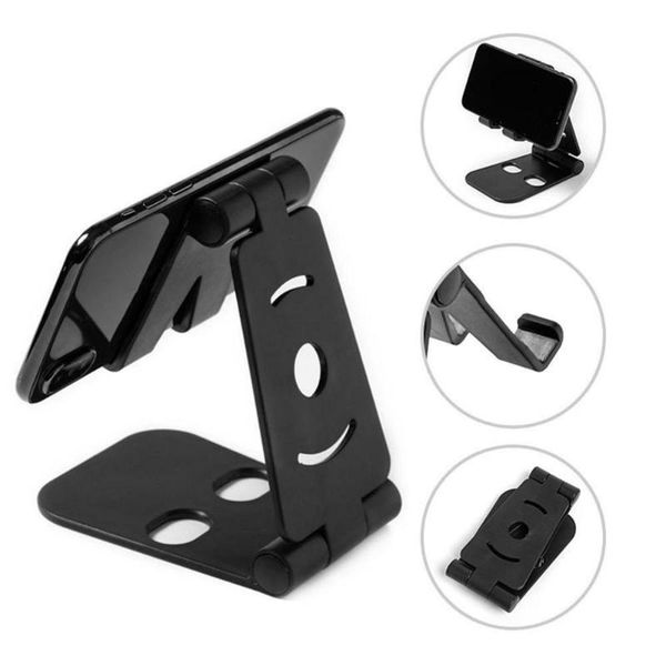 

universal double foldable cell phone desk holder mount cradle tablet stand mobilephone for mobile phones within 8 inch mounts & holders