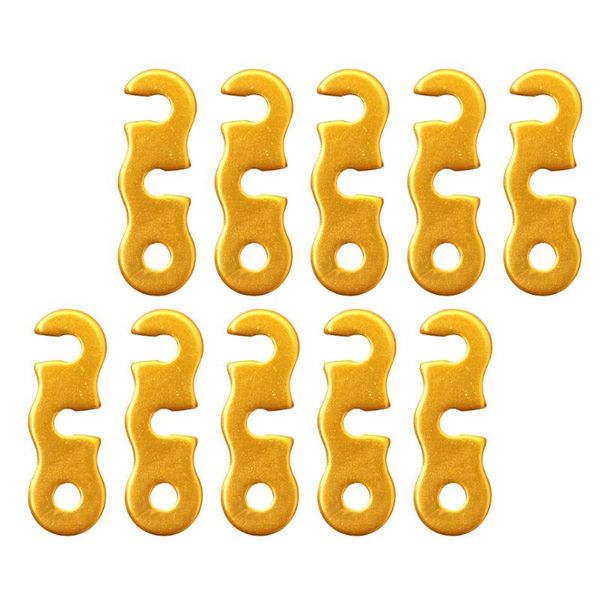 

carpets 15pcs aluminum alloy rope buckles tent accessories (random color)