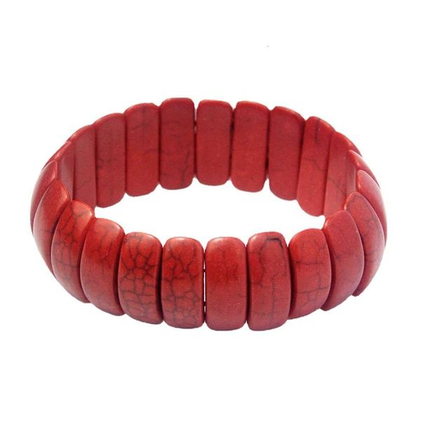 

hand catenary turquoise red wristband bohemian jewelry, Black
