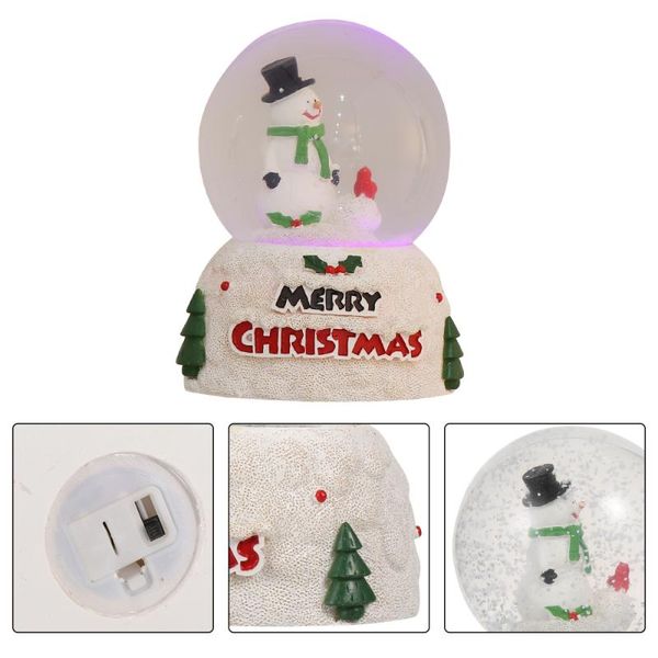 

novelty items 1pc christmas deskadornment luminous glass beautiful crystal