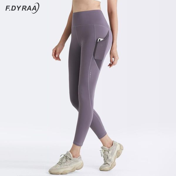 

yoga outfit f.dyraa women's sports clothes pants tights gym workout stretchy high waist athletic wear seamless fitness leggings1