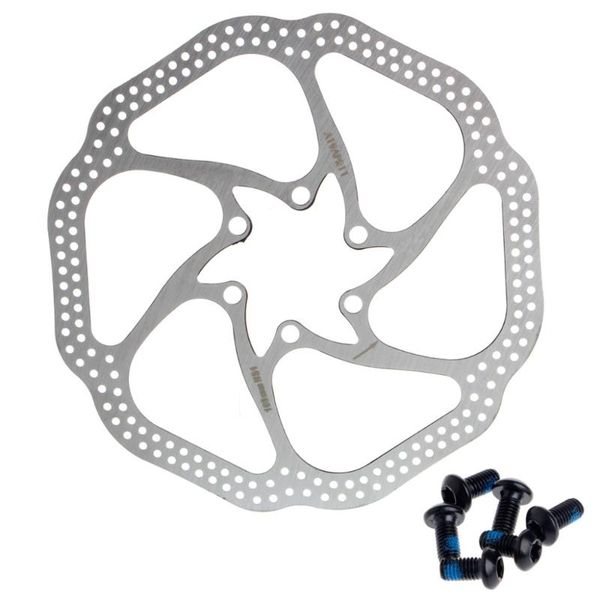 

bike brakes 1 set float disc brake rotors 160mm 180mm 6 bolts light weight alloy mtb bicycle floating mountain