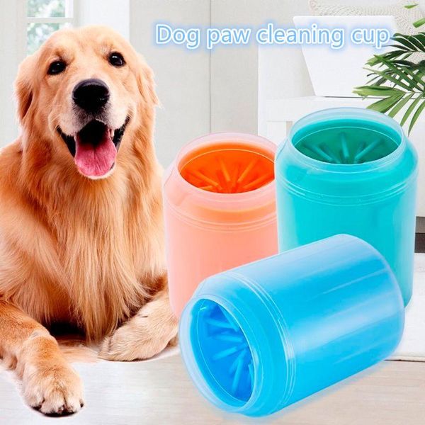 

outdoor portable pet towel foot washer dog cleaning cup soft silicone comb washing brush travel & outdoors