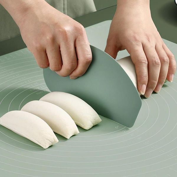 

grade silicone kneading pad thickened with scale and panel noodle knife set kitchen cooking baking pastry tool accessories & tools
