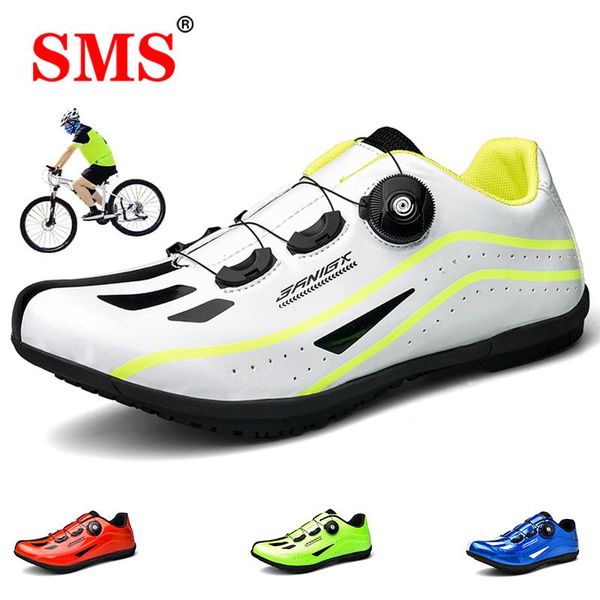 

cycling footwear sms shoes spd cleat men outdoor breathable self-locking mountain bike bicycle racing sneakers mtb unisex, Black